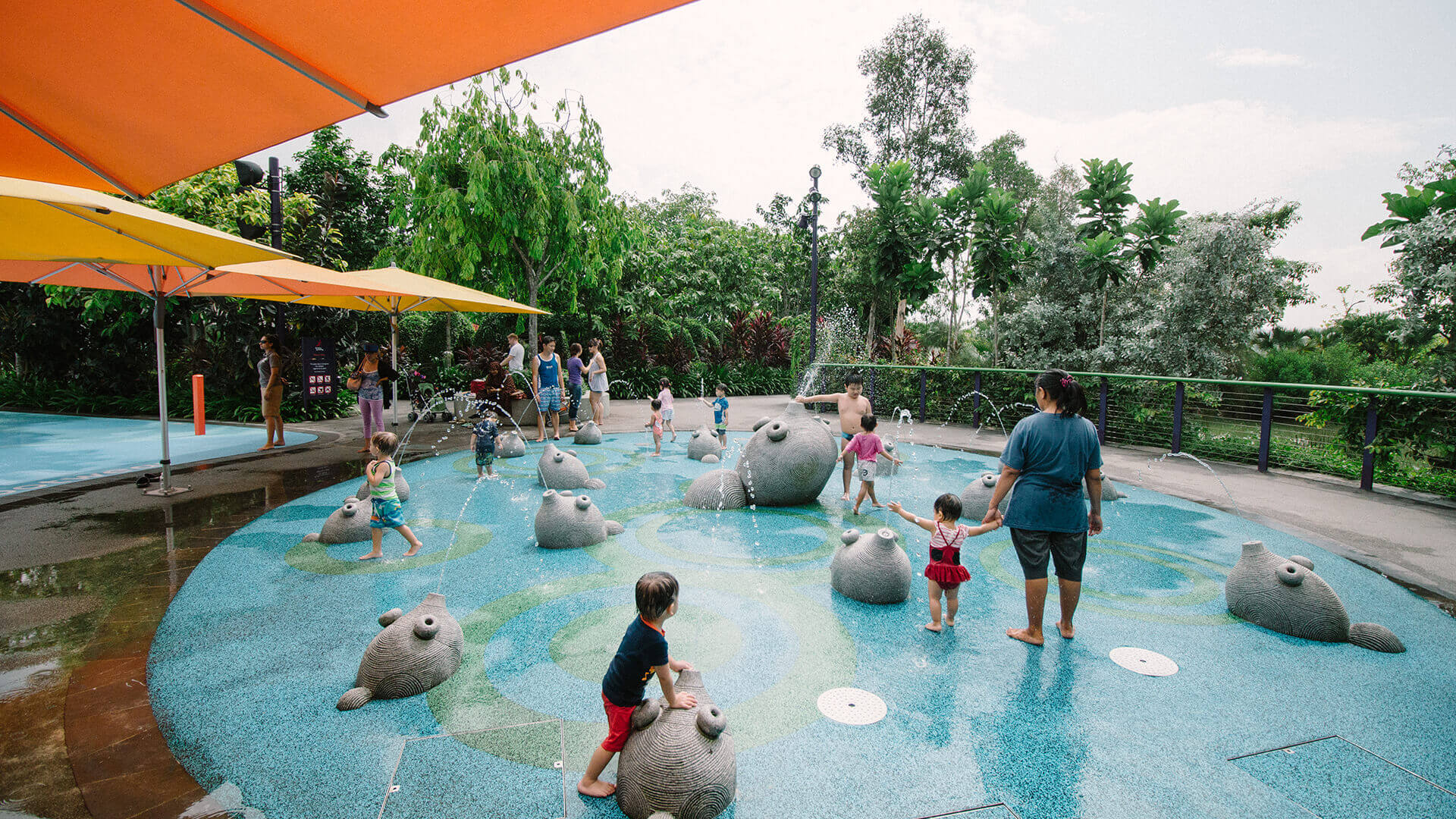 Free-to-enter Children's Garden at Gardens by the Bay, welcoming families from 9am to 7pm on select days.