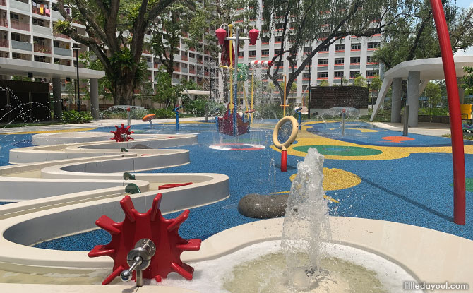 Free playground at Play@ Heights Park, Toa Payoh, welcoming families from 8am to 9pm.
